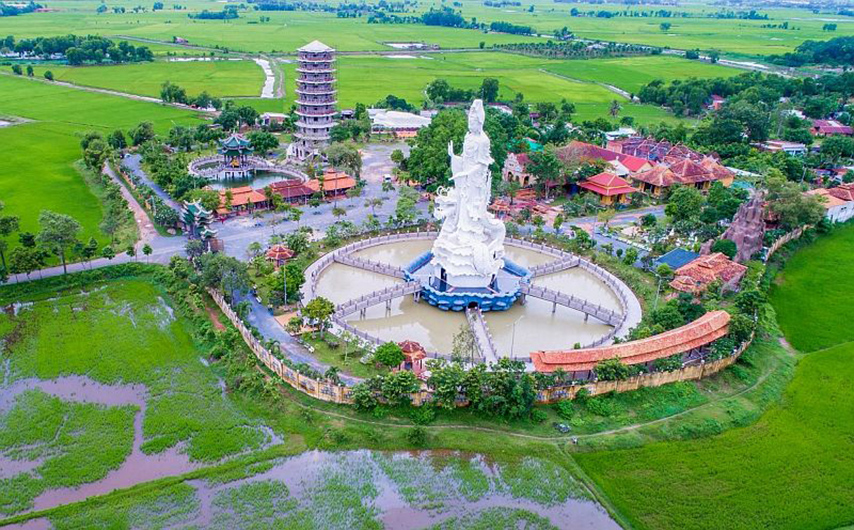 Chùa Gò Kén Tây Ninh - Điểm đến tâm linh thiêng liêng, kiến trúc độc đáo 1