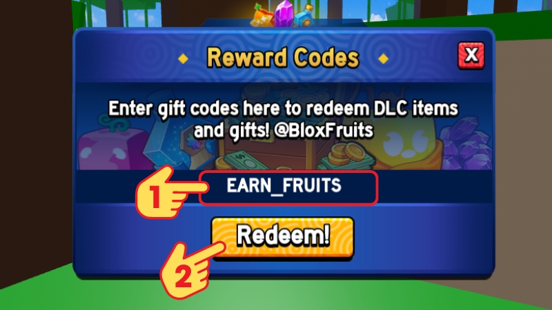 Full Code game code Blox Fruit (Blox Piece) mới nhất T10/2024 5